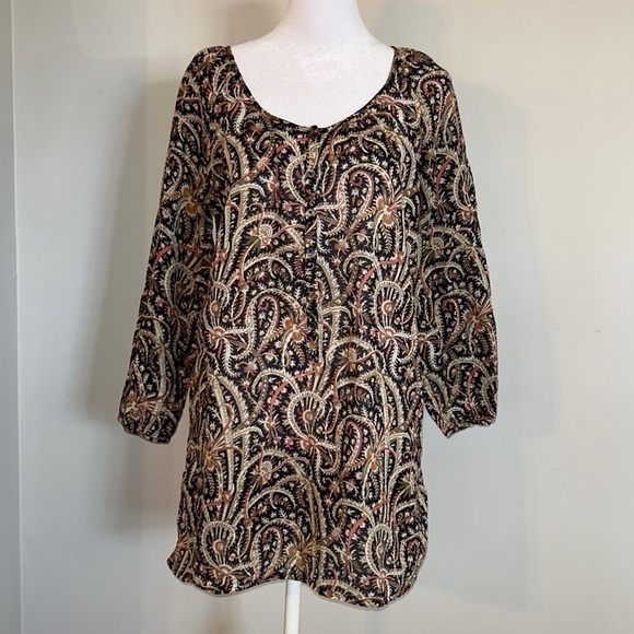 J. Crew Boho Top Size Small - Picture 2 of 8
